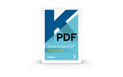 Kofax Power PDF Advanced 3